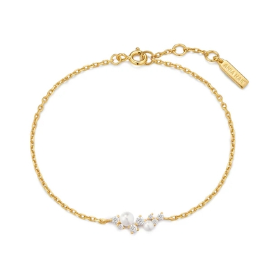 Ania Haie aranyozott ezüst karkötő 18,5 cm (B074-03G) Ania Haie aranyozott ezüst karkötő 18,5 cm (B074-03G)