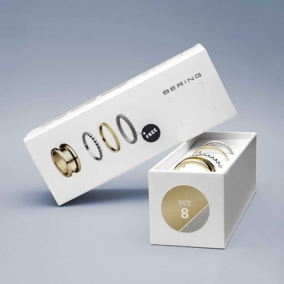 Bering Arctic Symphony gyűrű szett 56-os méret (Bicolour-8)