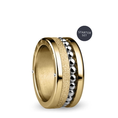 Bering Arctic Symphony gyűrű szett 56-os méret (Bicolour-8)