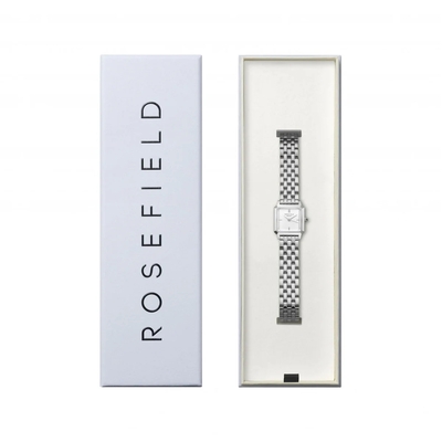 Rosefield Boxelle White Dial Silver női óra (BWSSS-B02_3I)