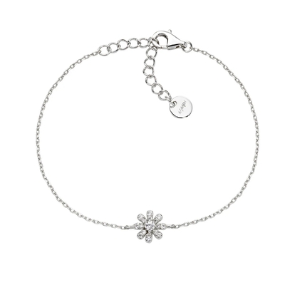 Amen ezüst mini margaréta karkötő 19 cm (BRFIPBBZ3)