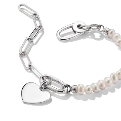Thomas Sabo Charm Club Connect gyöngy karkötő 17 cm (C1209-082-14-L17)