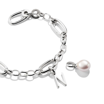 Thomas Sabo Charm Club Connect "N" betű charm medál (CC1220-001-21)