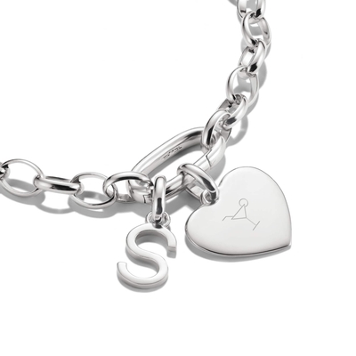 Thomas Sabo Charm Club Connect "S" betű charm medál (CC1225-001-21)