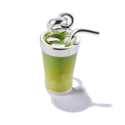 Thomas Sabo Charm Club Connect matcha latte charm medál (CC1266-007-6)