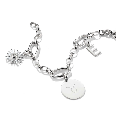 Thomas Sabo Charm Club Connect gravírozható nagy charm medál (CC1273-001-21)
