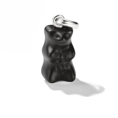 Thomas Sabo x Haribo Charm Club Connect fekete gumimaci kristályüveg charm medál (CC1275-017-11)