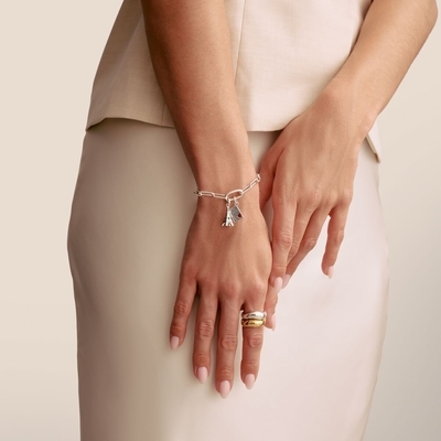 Thomas Sabo Charm Club Connect Eiffel-torony charm medál (CC1283-643-14)