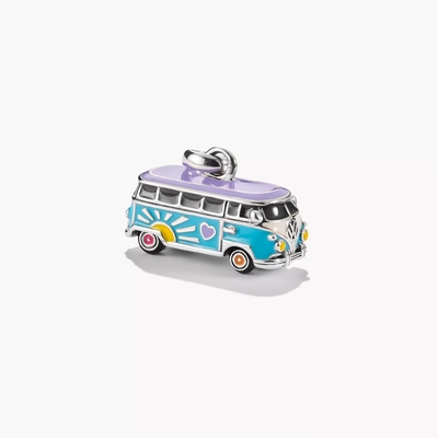 Thomas Sabo Charm Club Connect Volkswagen Hippi Busz charm medál (CC1324-664-7)