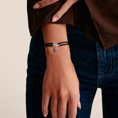Thomas Sabo Charm Club Connect Születéskő Február charm medál (CC1330-051-13)
