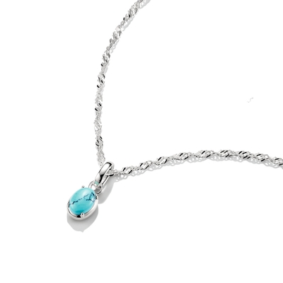 Thomas Sabo Charm Club Connect December születéskő charm medál (CC1340-404-17)