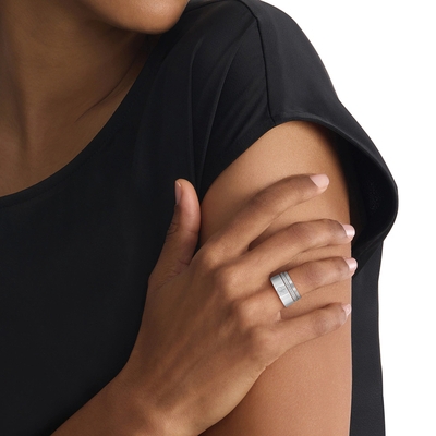 Calvin Klein CK Trio női gyűrű szett 54-es méret (CKJ35000794C)