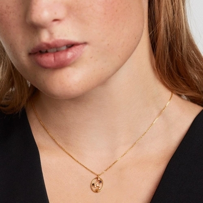 PD Paola Oroszlán csillagkép ezüst nyaklánc (CO01-348-U)