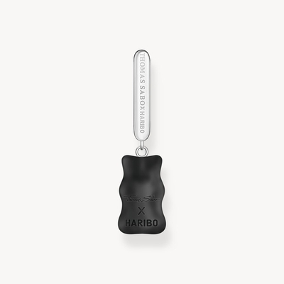 Thomas Sabo x Haribo fekete gumimaci kristályüveg fél pár fülbevaló (CR727-052-11)