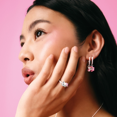 Thomas Sabo Hello Kitty fél pár fülbevaló (CR772-M06-7)