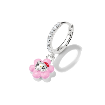 Thomas Sabo Hello Kitty virág fél pár fülbevaló (CR773-M06-7)