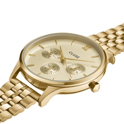 Cluse Minuit Multifunction Full Gold női óra (CW10701)