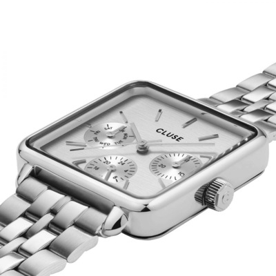 Cluse La Tétragone Multifunction Silver női óra (CW13802)