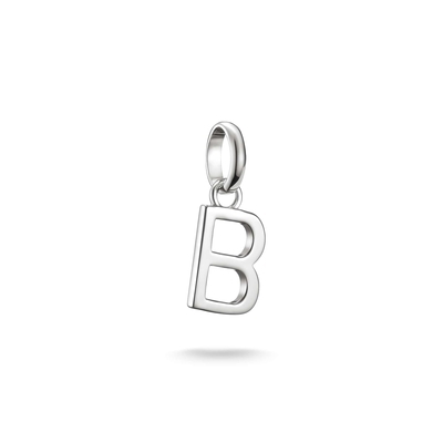 Thomas Sabo Charm Club Connect "B" betű charm medál (CC1208-001-21)