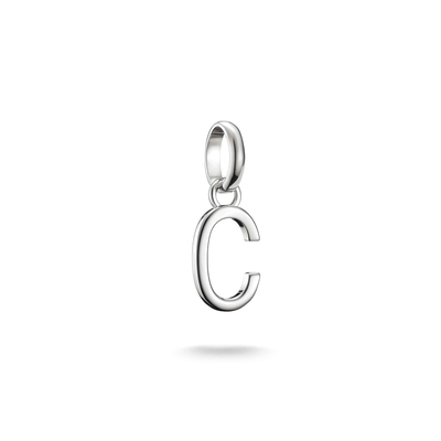 Thomas Sabo Charm Club Connect "C" betű charm medál (CC1209-001-21)