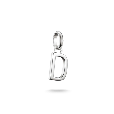 Thomas Sabo Charm Club Connect "D" betű charm medál (CC1210-001-21)