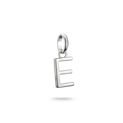 Thomas Sabo Charm Club Connect "E" betű charm medál (CC1211-001-21)