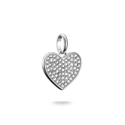 Thomas Sabo Charm Club Connect szív charm medál (CC1277-051-14)