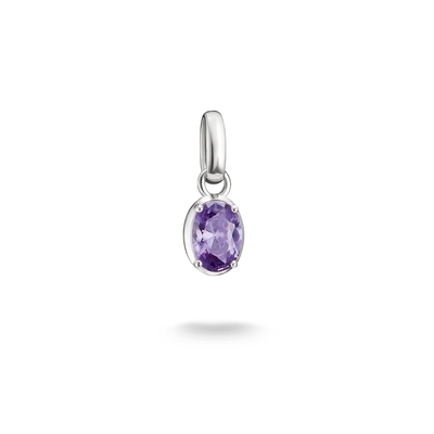 Thomas Sabo Charm Club Connect Születéskő Február charm medál (CC1330-051-13)