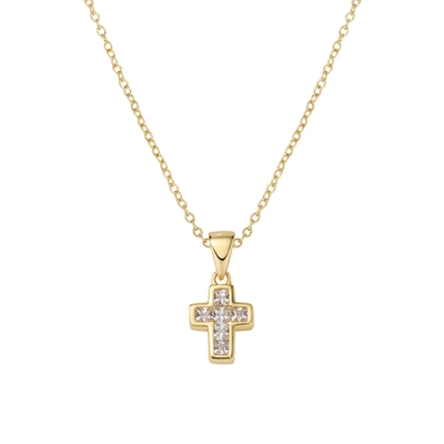 Amen ezüst mini kereszt nyaklánc 45 cm (CLCCGBZ3) Amen ezüst mini kereszt nyaklánc 45 cm (CLCCGBZ3)