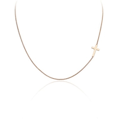 Amen ezüst Kereszt nyaklánc 45 cm (CLCR3)