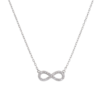 Amen ezüst Végtelen szeretet nyaklánc 45 cm (CLINBBZ)