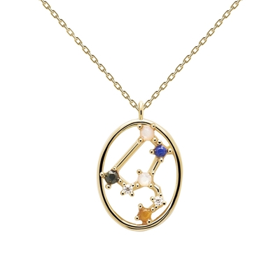 PD Paola Oroszlán csillagkép ezüst nyaklánc (CO01-348-U)