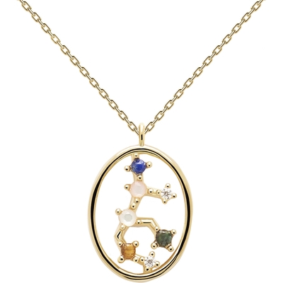 PD Paola Szűz csillagkép ezüst nyaklánc (CO01-349-U)