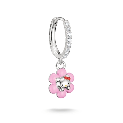 Thomas Sabo Hello Kitty virág fél pár fülbevaló (CR773-M06-7)