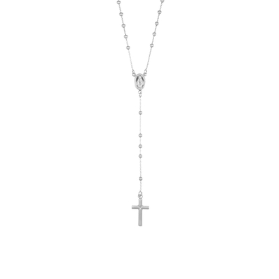 Amen ezüst Rózsafüzér nyaklánc 50 cm (CRO20B) Amen ezüst Rózsafüzér nyaklánc 50 cm (CRO20B)