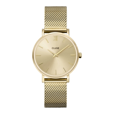 Cluse Minuit Mesh Full Gold női óra (CW10208)