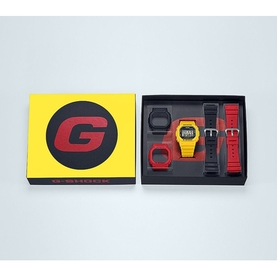 Casio G-Shock férfi óra szett (DWE-5600R-9ER)