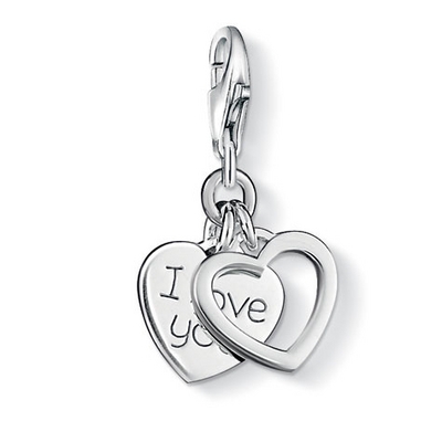 Thomas Sabo I LOVE YOU szív charm (0852-001-12)