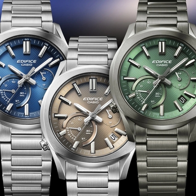 Casio Edifice Bluetooth Tough Titánium Solar férfi óra (EQB-1300DC-3AEF)