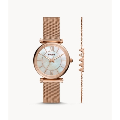 Fossil Carlie női óra szett (ES5058SET)