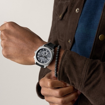 Fossil Machine Chronograph férfi óra szett (FS6145SET)
