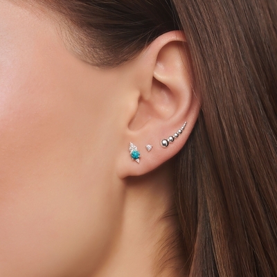 Thomas Sabo Charming Collection fél pár fülbevaló (H2181-405-17)