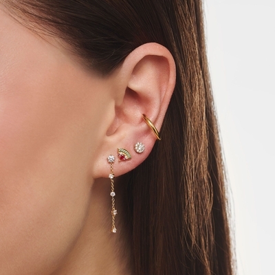 Thomas Sabo Charming Collection fél pár fülbevaló (H2190-488-7)