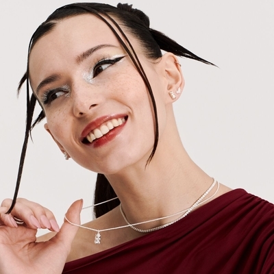 Thomas Sabo x Haribo ezüst gumimac fülbevaló (H2329-001-21)