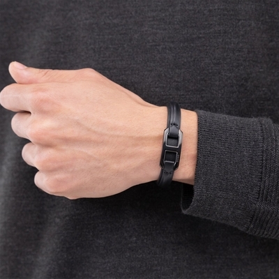 Boss Kode férfi karkötő 19 cm (HBJ1580784M)