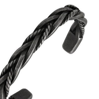 ROCHET nyitott acél karkötő (HBJ6900)