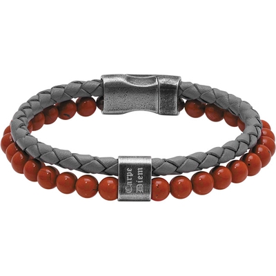 ROCHET férfi ásványi karkötő 21 cm (HB562205)