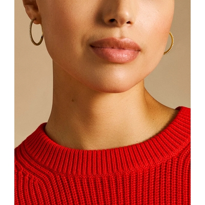 Fossil Ellis Pavé karika női fülbevaló (JA7261710)