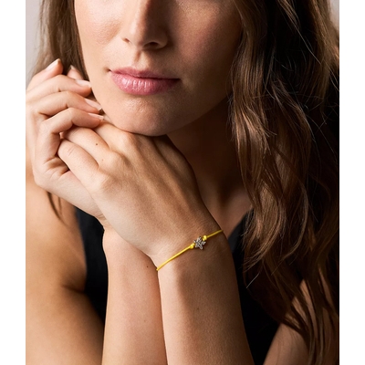 Fossil Sutton Mini női sárgaréz karkötő (JA7308710)