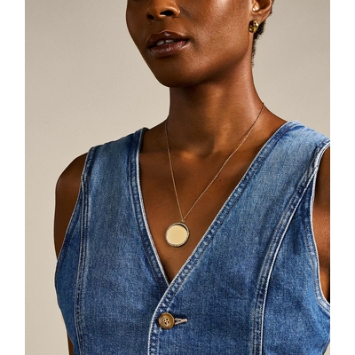 Fossil Drew gravírozható női nyaklánc (JF03888710)